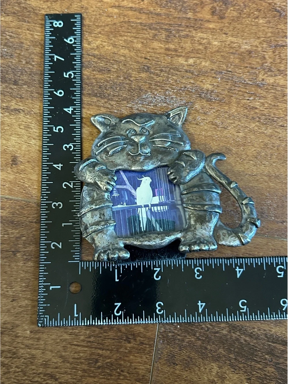 Vintage Ashleigh Hamer Cat Photo Frame from Taiwan